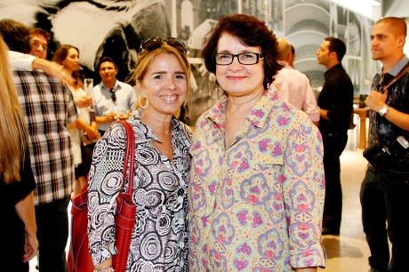 As arquitetas Stella Lopes e Maria do Carmo Araujorge